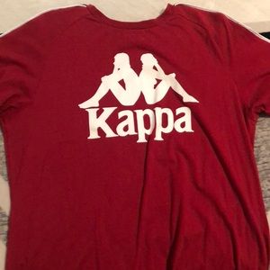 I’m selling this red/black/white kappa shirt